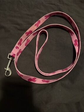 Pink Ribbon Awareness Dog Leash